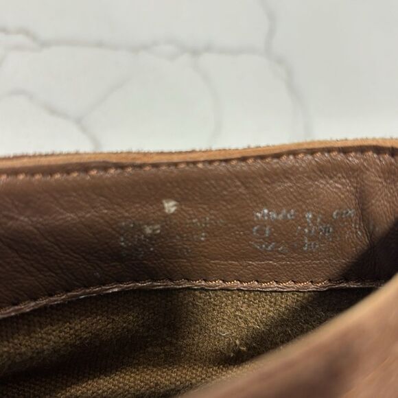 Charles By Charles David | Yasmin Mid Heel Women’s Brown Leather Ankle Boots - Picture 11 of 12